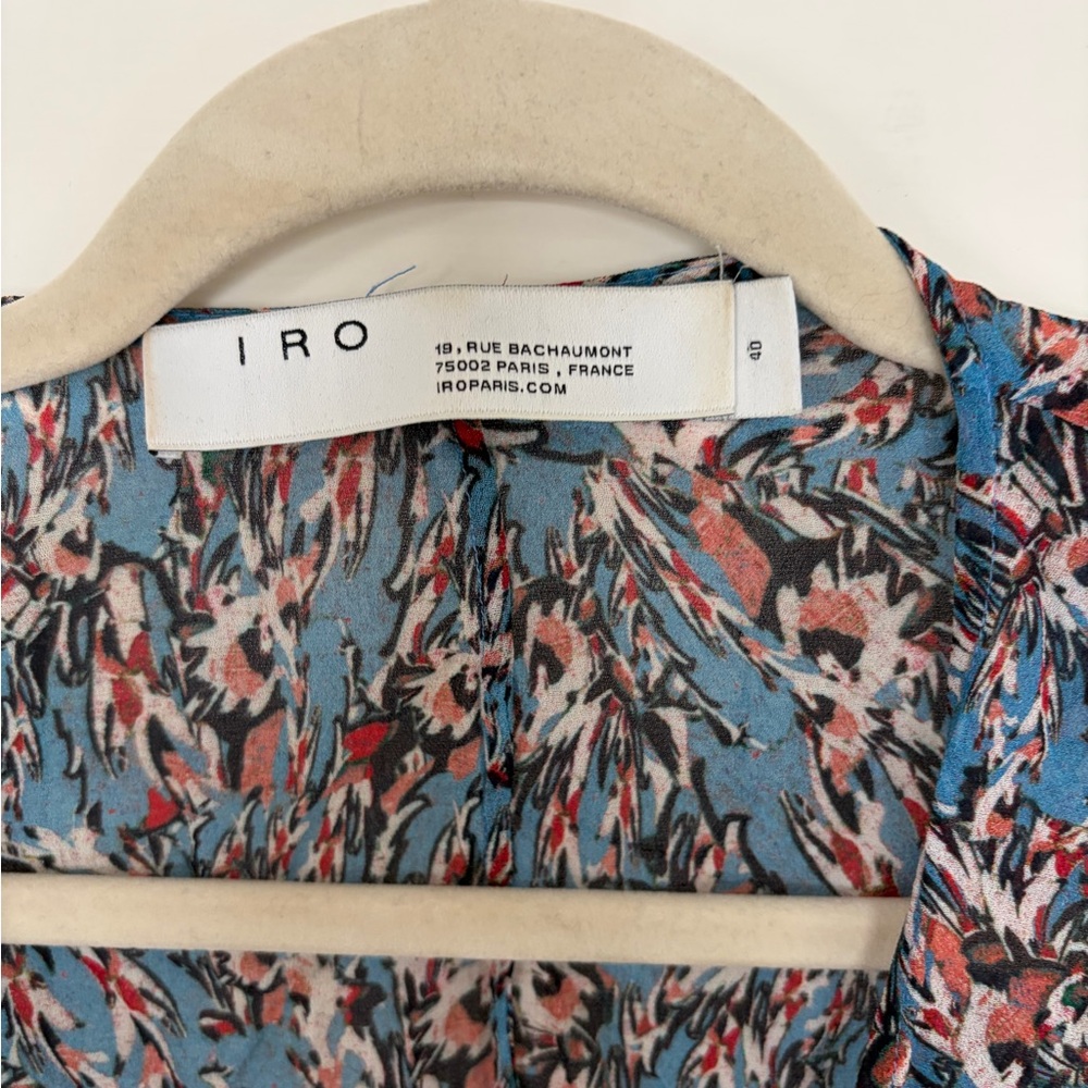 IRO Multicolor Abstract Print Blouse - Picture 3 of 4